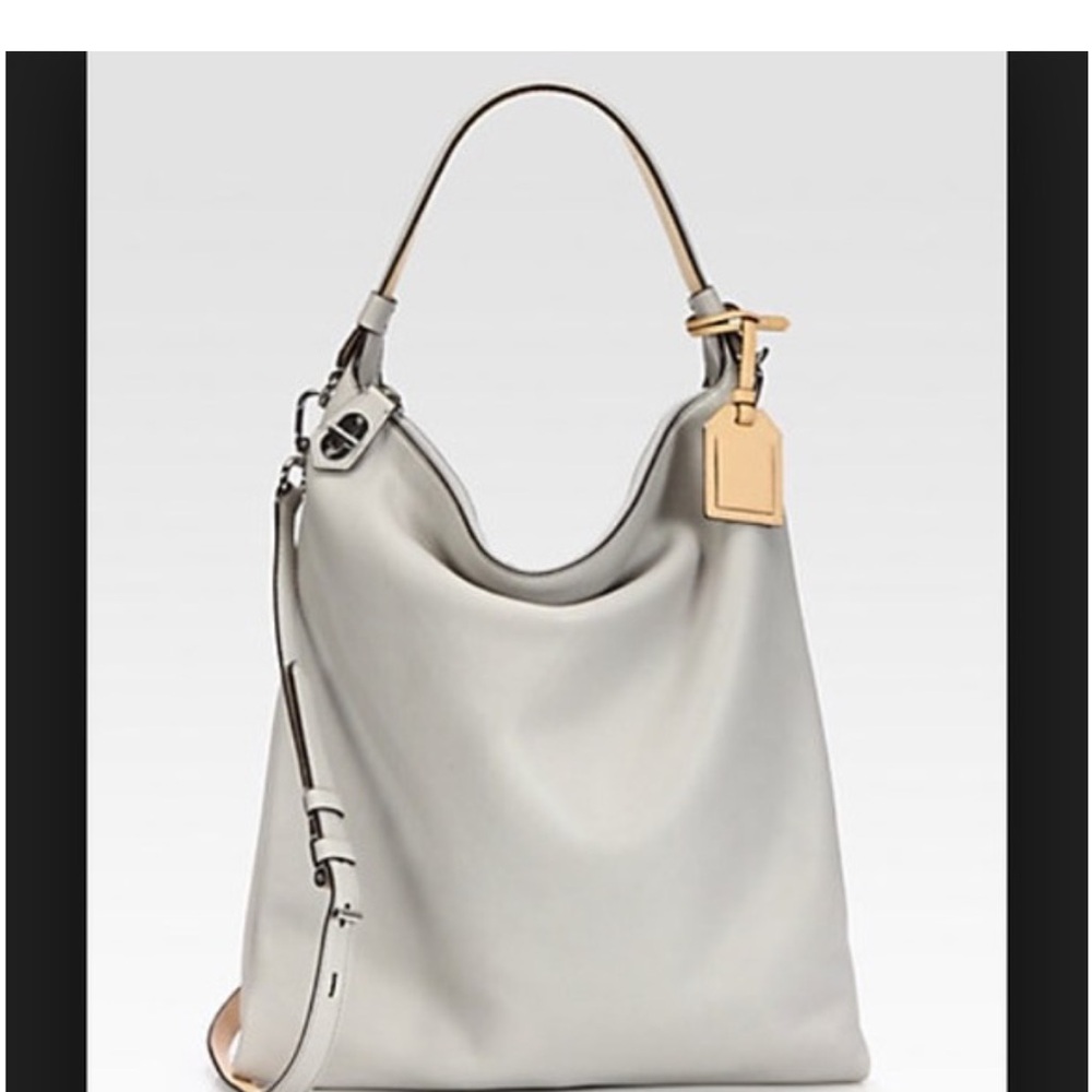 Reed Krakoff Light Gray Hobo Bag